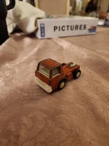 Vintage Die-Cast Tootsietoy Toughs Red Semi Tractor Trailer Truck Cab Only 1970 - Picture 1 of 9