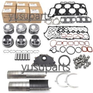 Engine Overhaul Rebuild Piston Kit For VW Audi Porsche Skoda 3.6L CDV BHK VR6 - Picture 1 of 6