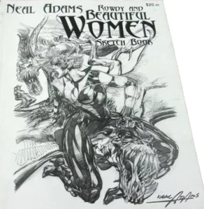 Neal Adams "Rowdy and Beautiful Women" Sketch book 2005, Rare Book - Picture 1 of 4