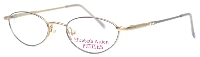 Óculos ELIZABETH ARDEN EAPT28 3 lilás dourado meninas crianças 46-18-130 B:27 - Imagem 1 de 4