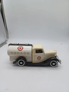Vintage Solido Texaco Ford V8 Tanker Truck. 1:19, Black/white. - Picture 1 of 9