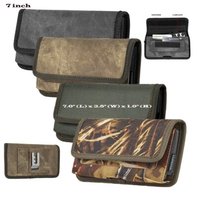 Extra Large Pouch Belt Clip HORIZONTA Holster Carrying Case for Phones- 2 Size - Image 1 of 4