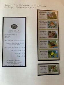 RARE BIRDS 1 WINCOR ww40g SET OF 6 CAMBRIDGE POST GO - RARE - Picture 1 of 1