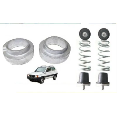 Rialzo Fiat Panda 141 Molle Spessori 3 cm Carico Sovraccarico Stabilizzatori - Imagen 1 de 3