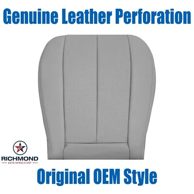 2000 2001 Benz CLK320 CLK430 -Driver Side Bottom GENUINE Leather Seat Cover Gray - Image 1 of 4