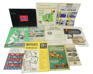 Mixed Lot of Vintage Used Car Automobile Catalogs Books Handbooks Delco - Picture 1 of 20