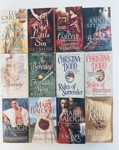 Lot of 12 Regency Historical Romance Paperback Books British Nobility Love G2 - Bild 1 von 7