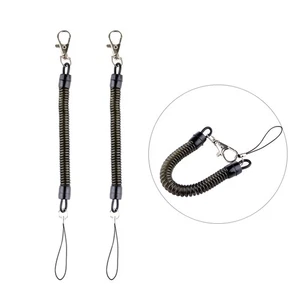  2 Pcs Keychain Strap Cord for Keychains Retractable Rope Elastic - Bild 1 von 11