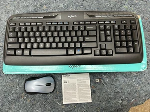 Logitech MK335 Full-Size Wireless Keyboard and Mouse w/Shortcut Keys - Picture 1 of 15