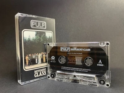 Pulp DIFFERENT CLASS Cassette **VERY SCARCE MALAYSIA & SINGAPORE ISSUE** 1995 - Image 1 of 4