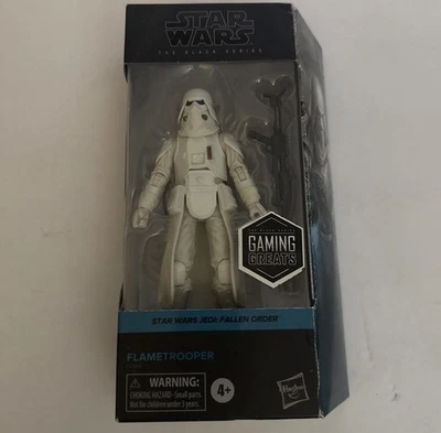 Star Wars Black Series Flametrooper 6" Gaming Greats GameStop Exclusive! - Image 1 of 2
