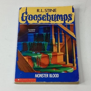 Goosebumps Monster Blood R.L. Stine 1992 First Scholastic Printing - Bild 1 von 4