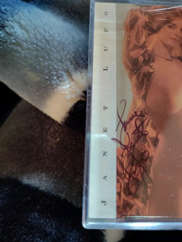 Janet Lupo Playboy Autographed Card Centerfolds Of The Century #91 2000