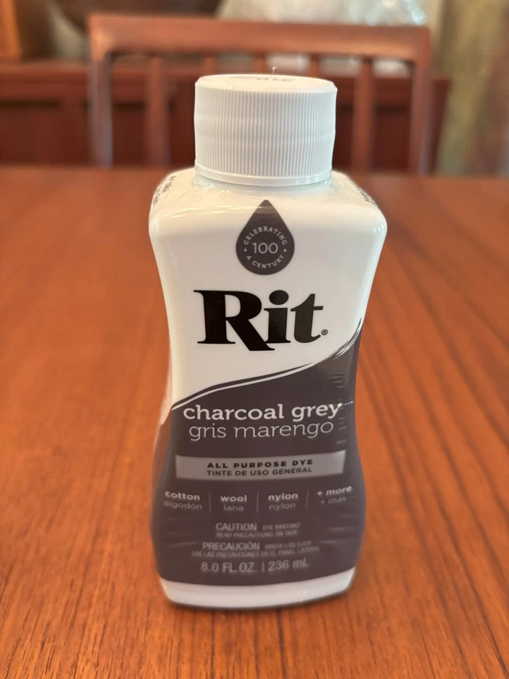 Tinte de tela para todo uso Rit color topo botella de 8 oz tie dye ropa artesanías textil Foto 1 de 1