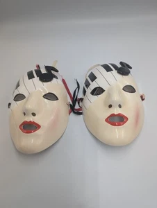 Maschera Vintage Vandor Pelzman Designs Ceramica Decorazione Parete Pianoforte Chiave Faccia - Foto 1 di 22