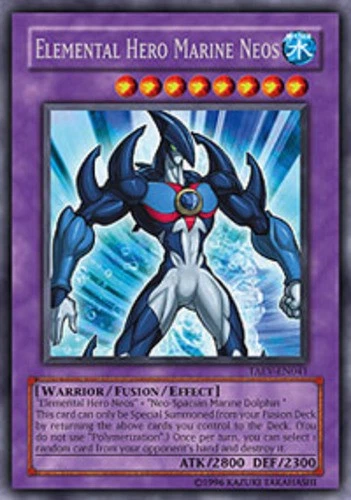 Heavy Play x 1 Elemental Hero Marine Neos - TAEV-EN041 - Rare - Unlimited Editio - Image 1 of 1