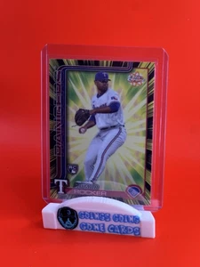 Kumar Rocker 2025 Topps Chrome Radiating Rookies SSP Case Hit RC Texas Rangers - Picture 1 of 2