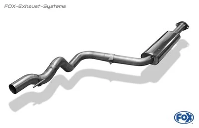 Silencieux Avant En Acier Inoxydable Opel Astra J OPC - Photo 1/3