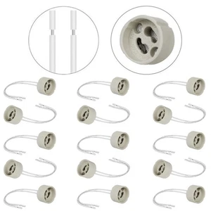 Halogen Bulbs Holder Lamp Connector Socket Downlight Recessed Spotlights - Picture 1 of 43