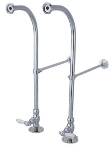 Elements Of Design DS451HCL Rigid Freestanding Supply Lines - Chrome - Picture 1 of 1