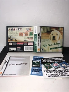 Nintendogs Lab & Friends Nintendo DS 2005 Complete CIB Authentic Tested Works - Picture 1 of 20