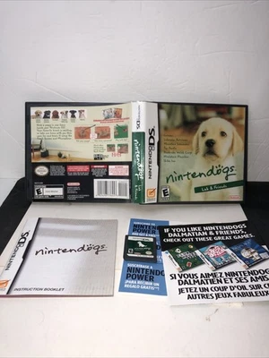 Nintendogs Lab & Friends Nintendo DS 2005 Complete CIB Authentic Tested Works - Image 1 of 4