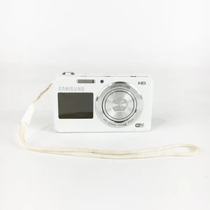 Samsung DualView DV150F 16.2MP WiFi HD Digital Camera White - Lens Error - Picture 1 of 5