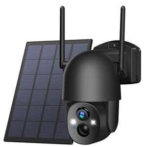 Solarkameras Kabellos Außen, 3MP 2K FHD Outdoor Kabellos 2.4G WLAN 355° V... - Bild 1 von 7
