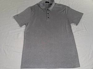 Theory Poloshirt Herren Größe Medium grau statisch weich Kurzarm Freizeit neu ohne Etikett! - Bild 1 von 4