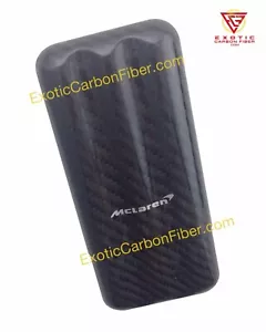 Carbon Fiber McLaren Cigar Case 3 Finger 60 Ring Gauge Size - Picture 1 of 1
