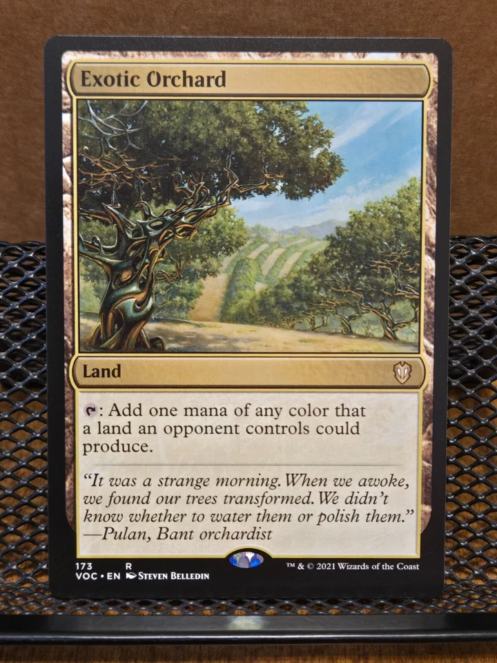 MTG, Exotic Orchard, R, Innistrad: Crimson Vow Commander, VOC, 173 - Image 1 of 1