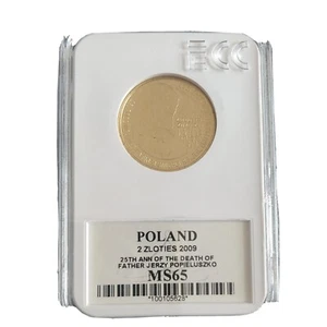 2009 2 zł. 25th. ANN. of the Death of Father Jerzy Popiełuszko - MS - 65 - Picture 1 of 3