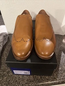 Allen EdmondsLucca Slipon Size 9.5 D New With Box Walnut Made In Italy - Picture 1 of 7