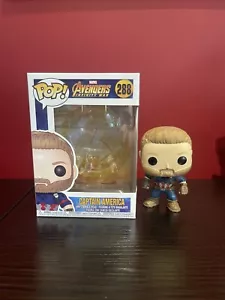 Funko POP! Marvel Avengers Infinity War, Captain America #288 - Picture 1 of 7