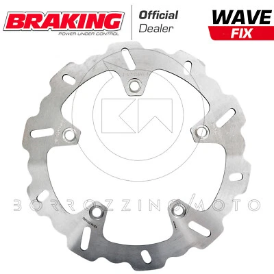 BMW K 1300 S 2009-2015 FIXED BRAKING WAVE REAR BRAKE DISC - Image 1 of 2