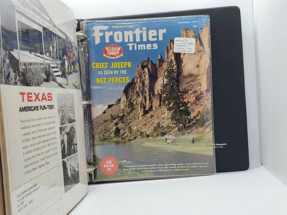 Frontier Times Magazine. 1967. Chief Joseph as seen by the Nez Perces Vintage - Image 1 of 1