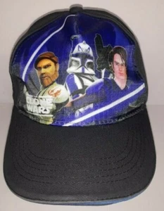 The Clone Wars Black Youth Hat / Cap Star Wars - Picture 1 of 6