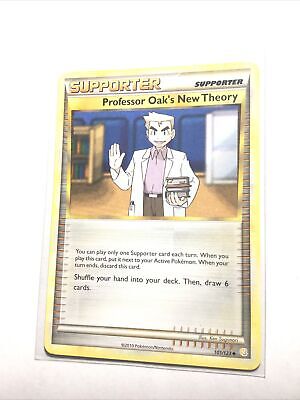 PROFESSOR OAK'S NEW THEORY - 101/123 - HeartGold SoulSilver HGSS - Pokemon - NM
