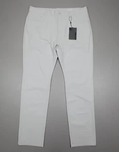 G/Fore Men's Golf Pants Nimbus Grey Club Tour 5 Pocket Straight Leg Stretch $185 - Picture 1 of 15