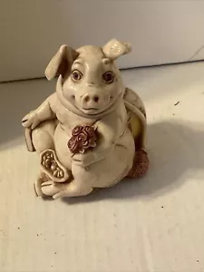 Harmony Kingdom Treasure Jest Pig, Box Figurine - Picture 1 of 7