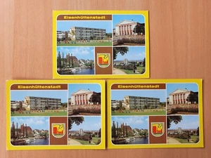 AK 3x Eisenhüttenstadt Druckdatum 1983 1984 1986 - Picture 1 of 2