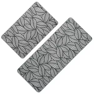 Tapetes de cocina impresos JUNGLE diseño de azulejos alfombra de cocina fregadero protección - Imagen 1 de 9