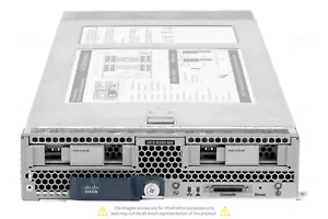 CISCO Blade Server UCS B200 M4-NO BACKPLANE 2x Xeon E5-2667 V4 128 GB RAM - Picture 1 of 8