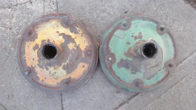 1936 Ford FRONT BRAKE DRUMS / HUBS Original pair - Image 1 of 4