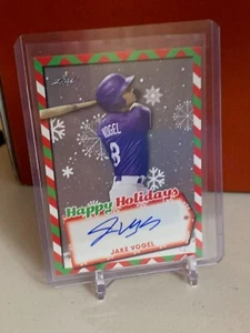 2022 Leaf Happy Holidays Signature Jake Vogel Autogramm - Bild 1 von 2