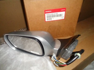 NUEVO DE LOTE HONDA 76250-S3M-A11ZF 2001 ACURA CL ESPEJO LH PLATA MEMORIA CALEFACCIÓN NUEVO OEM Foto 1 de 4