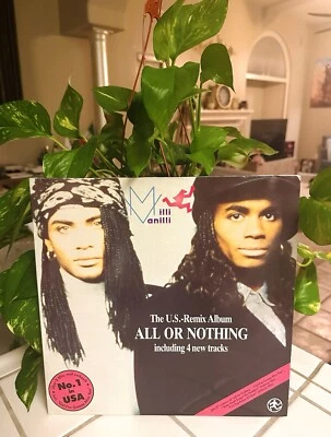 Milli Vanilli All Or Nothing US Remix Album LP 1989 Germany 1st Press VG+/VG+ Foto 1 de 3