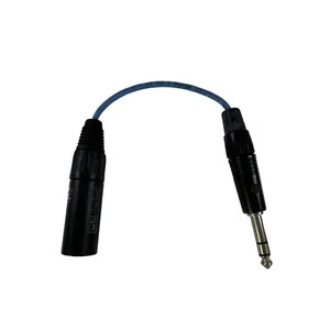 Whirlwind 10in Balanced Microphone Audio Cable Male XLR to 1/4" TRS - Picture 1 of 2