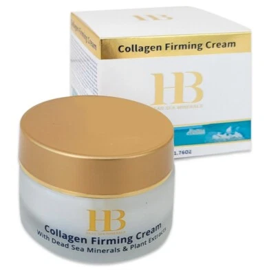 H&B 50 ml 1.76 oz Collagen Day Facial Face Cream Dead Sea Minerals - image 1 of 3