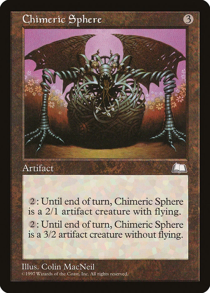 4x Chimeric Sphere - LP - Weatherlight - SPARROW MAGIC mtg - Image 1 of 1